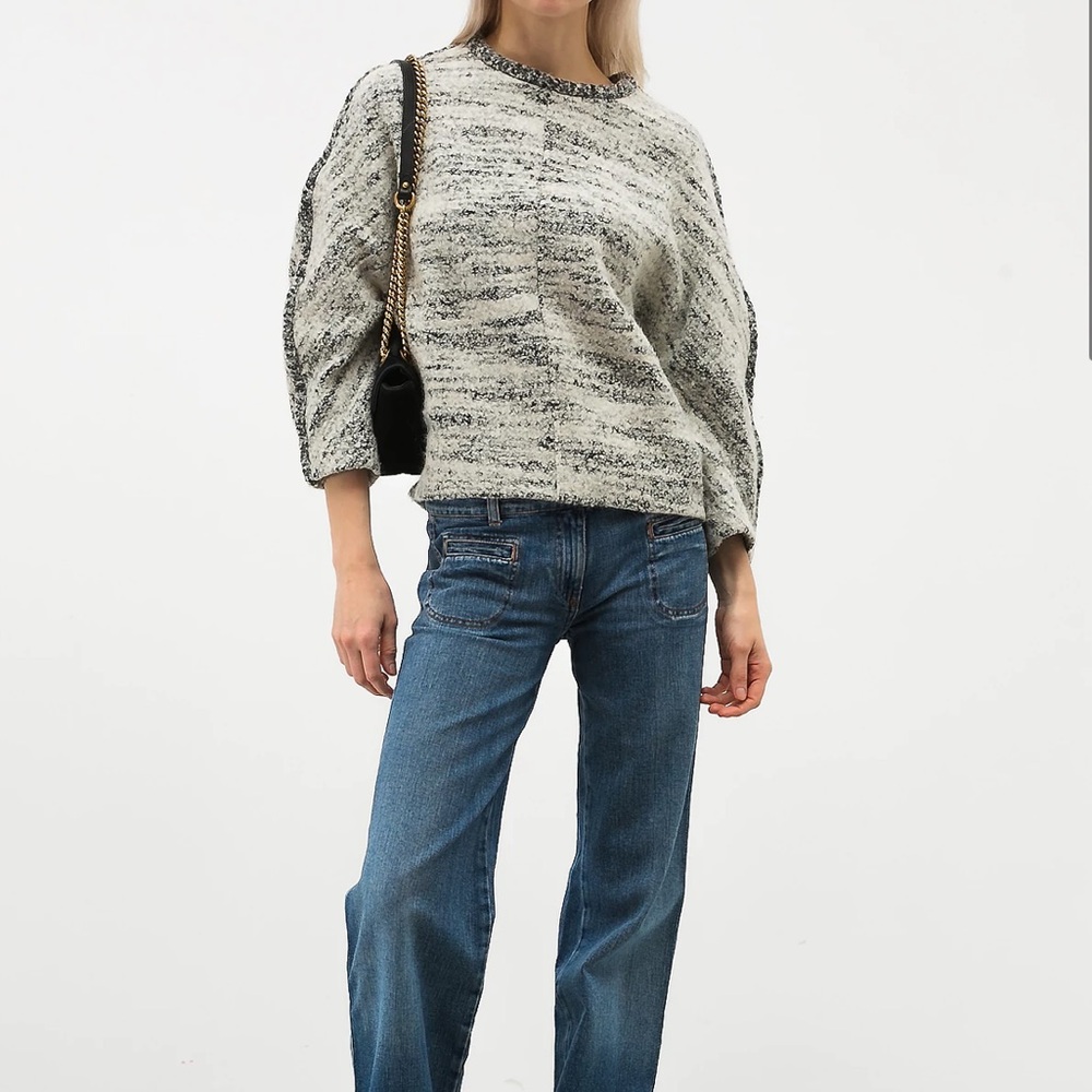 Isabel Marant Black and White Women's Sweater